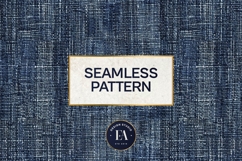 Blue Denim Texture, Denim Jeans pattern Product Image 3