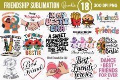 Friendship Sublimation Bundle PNG Product Image 1