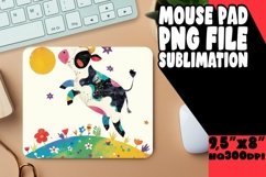 Country Comfort Cow Sublimation Mouse Pad Collection Product Image 1