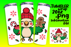 BOLD 20oz Tumbler Artwork for Sublimation , Christmas Product Image 1