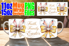 Dreamy afternoons sublimation print wrap, Easter Bow Product Image 1