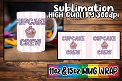 Captivating beauty 11oz 15oz mug wrap, Retro Food Product Image 1