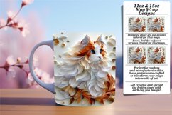 Cozy Cat Creations: Sublimation Cat Lover Mug - 3D Design Product Image 1