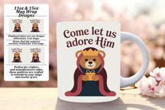 Vibrant 11oz Mug Wrap Png Template , Religious Product Image 1