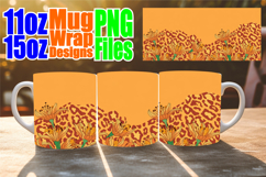 Happy journeys 11oz 15oz sublimation wrap, Leopard Prints Product Image 1