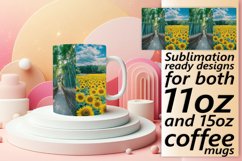Stunning Nature Scenes Mug Wrap Sublimation 11oz/15oz Product Image 1