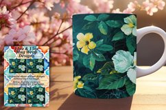 Spring Blossom Mug Sublimation: Fresh Floral Patterns Product Image 1