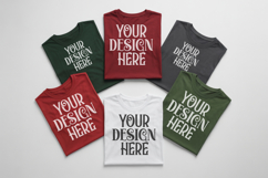 Christmas Family Matching Group T-Shirt Mockups | Holiday Fl Product Image 1
