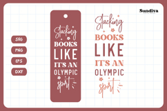 Bookmark Saying SVG | Funny Book Lovers - Sport Product Image 3