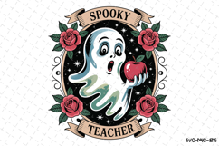 Spooky Teacher Svg | Halloween Svg | Svg Cut Files Product Image 1