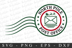 North Pole post Office Svg | Christmas svg Product Image 1