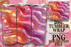 Colorful Pattern 20oz Tumbler Wrap Collection Product Image 1