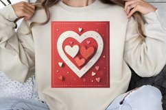 Cute Watercolor Valentines Day Clipart PNG Product Image 1
