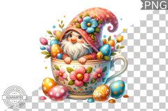 Easter Gnome Sublimation - Clipart PNG Design Product Image 1