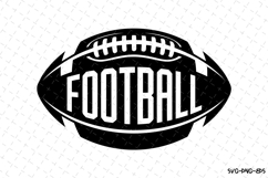 Football Svg | Game Day Svg | Sport Svg | Svg Cut Files Product Image 1