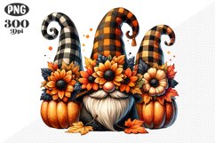 Halloween Gnomes Sublimation - Clipart PNG Design Product Image 1