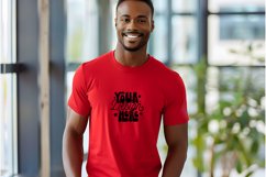 Gildan 64000 Tshirt Mockup, Black Tshirt Mockup 64000 Product Image 1