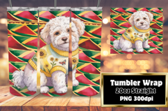 GORGEOUS 20oz Tumbler Wrap for Gifts , Cute Dog Product Image 1