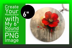 Springtime Bloom: Sublimated Round Designs Design PNG Product Image 1