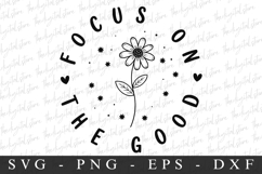 Christmas Focus On The Good Svg | Christmas svg | Svg Product Image 1