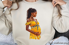 Mothers Day Pregnant Sublimation Bundle PNG Product Image 11