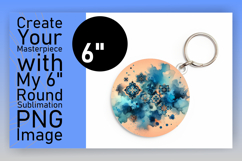 Playful Circle Design for Sublimation , Watercolor Patter Product Image 1