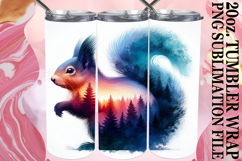 BLISSFUL MEMORIES 20oz TUMBLER WRAP, Animals Art Product Image 1