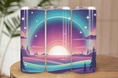 Festive Happy New Year Tumbler Wrap 2026: 20oz Skinny Tumble Product Image 1