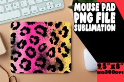 Stylish Glitter Leopard Mouse Pad Design Patterns PNG Product Image 1