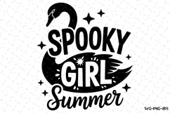 Spooky Girl Summer Svg | Halloween Svg | Svg Cut Files Product Image 1