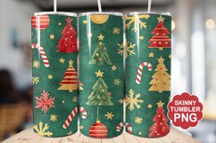 Christmas Tree Tumbler | Christmas Tumbler Wrap Product Image 1