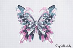 Smoke Butterflies Clipart PNG Product Image 1