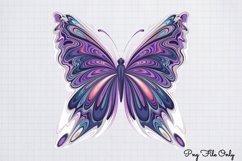 Smoke Butterflies Clipart PNG Product Image 1