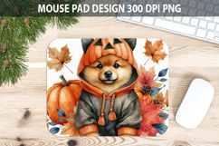 Watercolor Dog Mouse Pad Sublimation - Animal PNG Product Image 1
