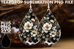 Cozy Teardrop Earrings GIFT IDEAS, Leopard Prints Product Image 1