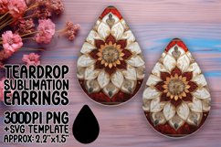 Lovely Teardrop Design for DIY Art , Mandala Product Image 1
