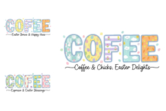 Easter Coffee Sublimation Clipart Product Image 11