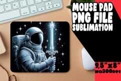 UNIQUE MOUSE MAT INSPIRATIONAL MAGIC, Astronaut Product Image 1