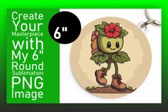 Sunshine Retro Vibes: Floral Sublimation PNG Product Image 1
