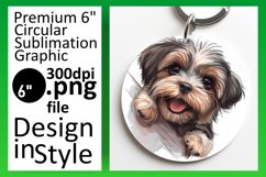 Joyful Funny Dog Lover&#039;s Circle Playful Charm Mug Wrap Product Image 1