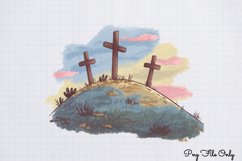 Big Bible Collection Watercolor Clipart PNG Product Image 1