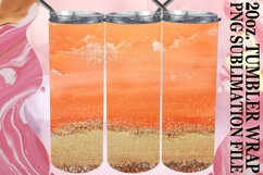 Glamorous Floral Leopard Tumbler Wrap: Sublimation - 20oz Product Image 1