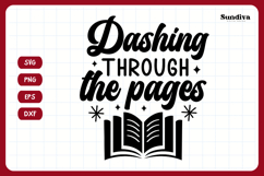 30 Christmas Bookish Quotes SVG Bundle Product Image 9