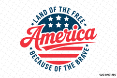 America svg | 4th of july Svg | Svg Cut Files Product Image 1