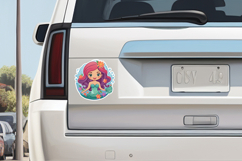 Cute Mermaid Stickers Printable | 80 Chibi Anime Designs Product Image 9