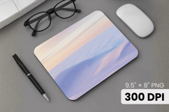 Winter Wonderland Snowflake PNG, Icy Tree Mouse Pad Design Product Image 1