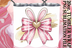 Bright Days 20oz tumbler wrap, Easter Bow Product Image 1