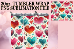 ENCHANTING VIBES 20oz TUMBLER WRAP, Heart Product Image 1