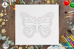 Butterflies Laser Cut Bundle | Glowforge | SVG Product Image 5
