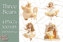 Cozy Cottage Girl Fairy Tale Storybook PNG Clipart Product Image 1